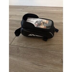 Bicycle Bag Phone Bag Waterproof Bike Front Top Tube Bag Cycling w/ Rain Proof